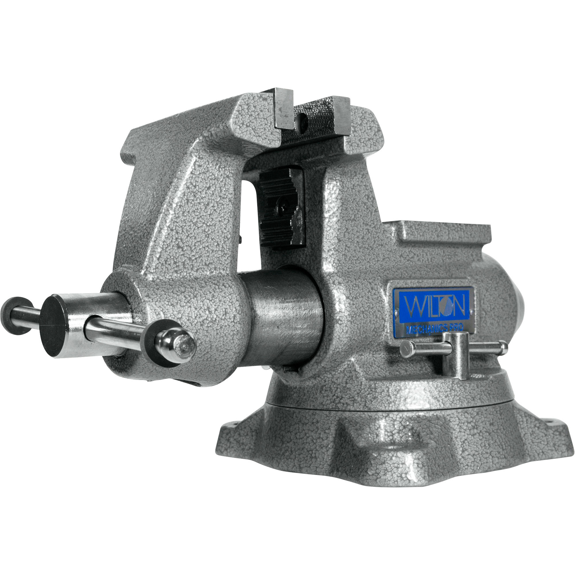 Wilton Mechanic's Pro Vise with Swivel Base, 4 1/2in. Jaw Width, Model# 845M